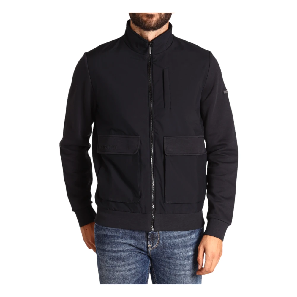 Bugatti Blauwe Jassen voor Heren Blue Heren
