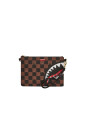 requin-character-check-pouchette-multicolore