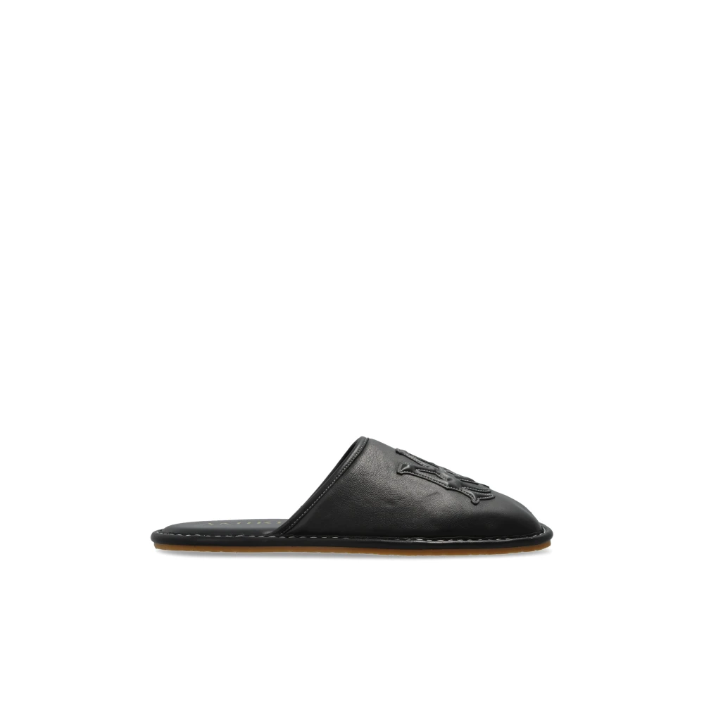 Amiri Black Mules, Male, 7 Uk, Ma Slipper