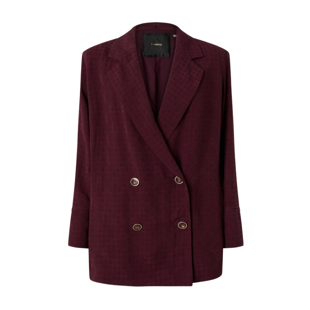 Pinko Women's Red Blazers - Blazers - Xs - Jackets