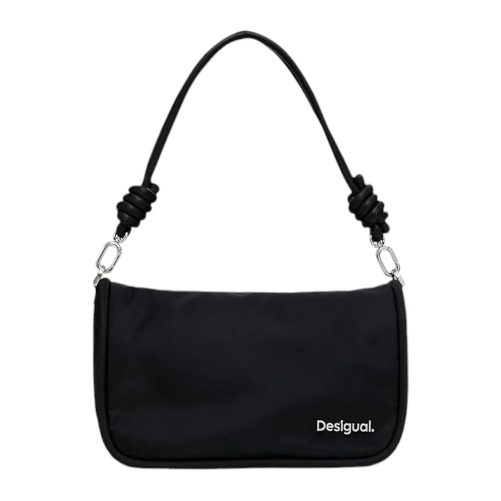 Desigual Dames Schoudertas Synthetisch Leer Black Dames