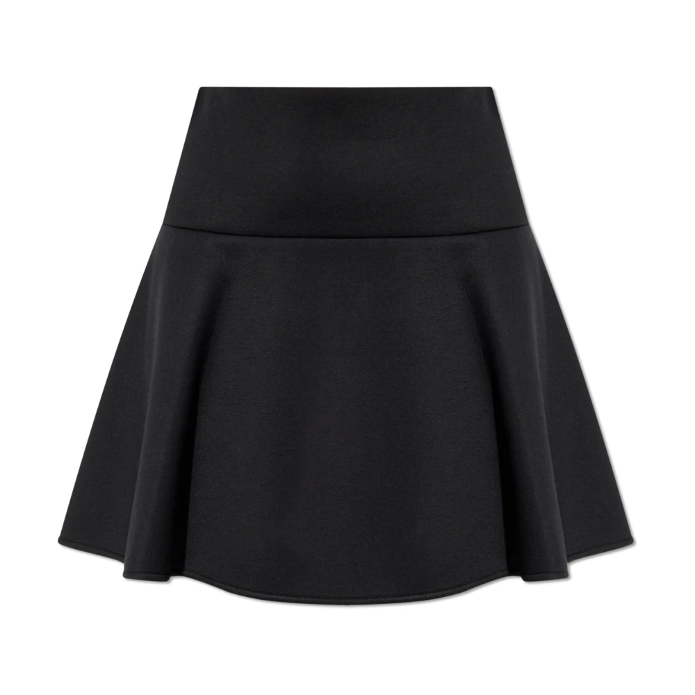Moncler Zwarte Rok Elegante Stijl Black Dames