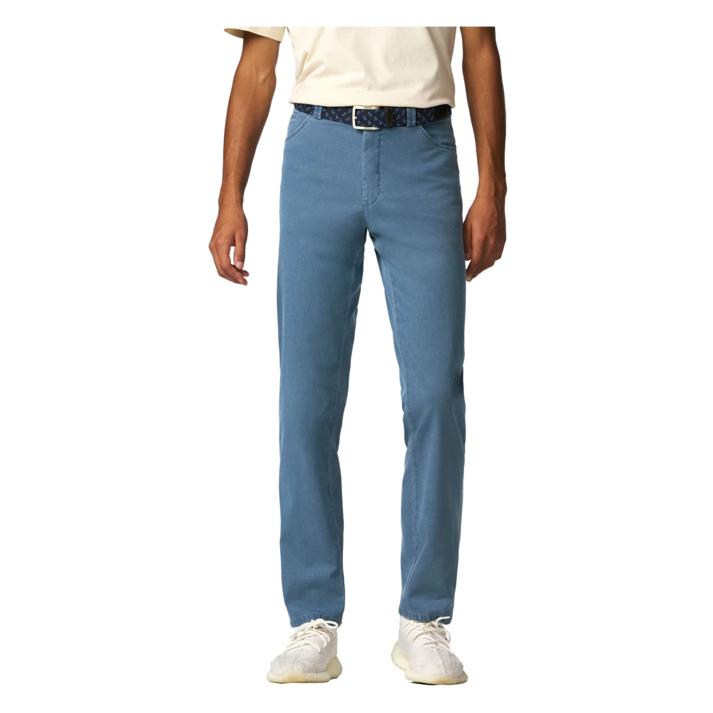 Meyer Men's Gray Chino Trousers Dublin Grey - Chinos - W31 - Trousers