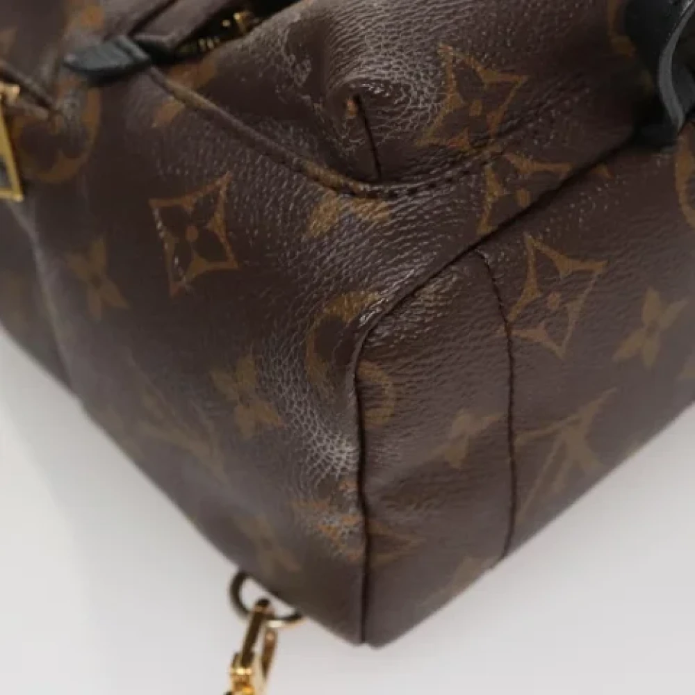 Louis Vuitton Vintage Pre-owned Canvas backpacks Brown Dames