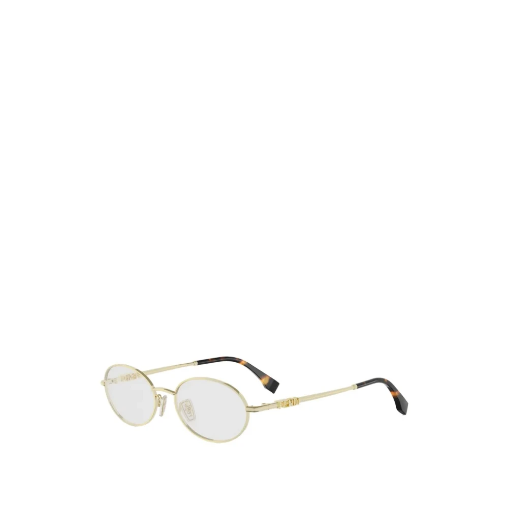 Fendi Women's Yellow Glasses, 52 Mm, Eyeglasses