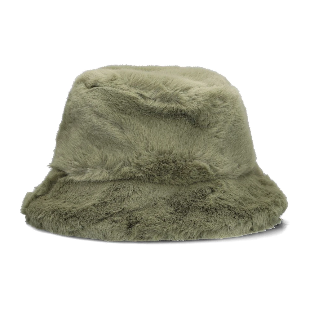 Stand Studio Fluffy Groene Bucket Hat Green Dames