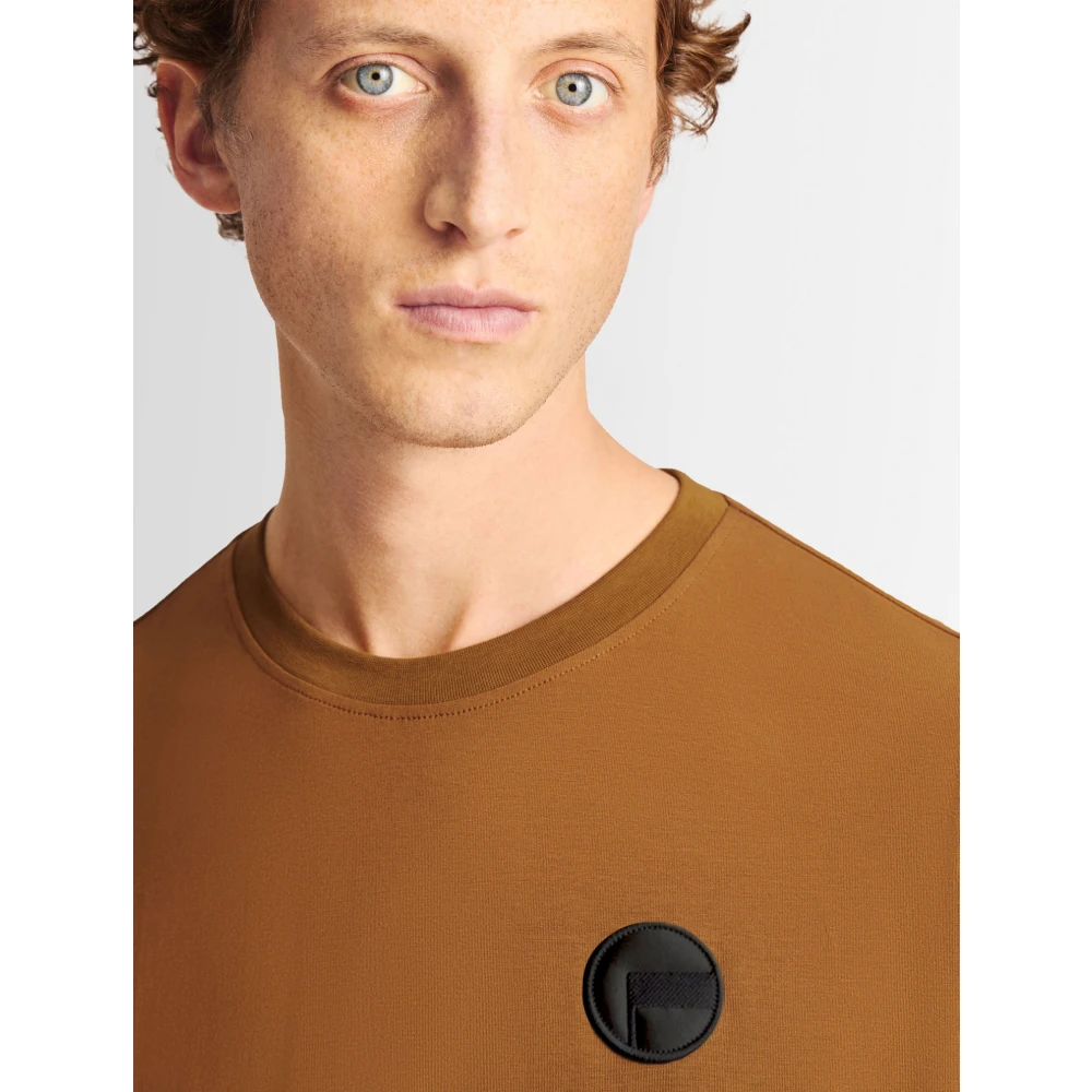 Fusalp Caomeron Heren Kortmouw T-Shirt Brown Heren