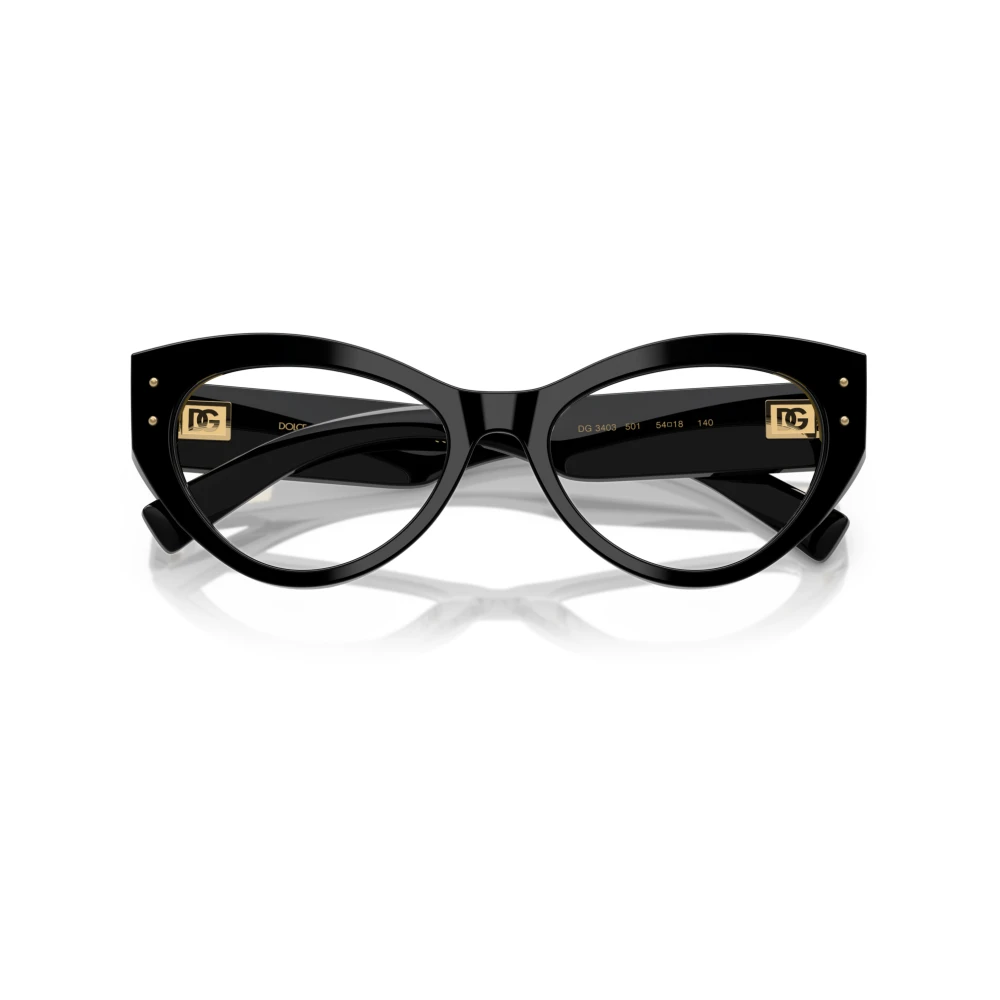 Dolce & Gabbana Stijlvolle Bril Dg3403 in Zwart Black Dames