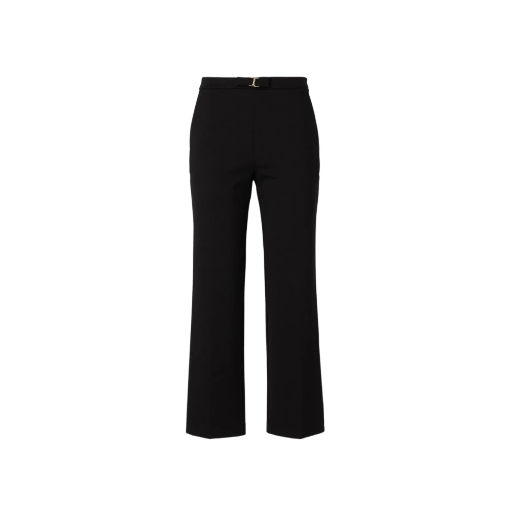 Twinset Stijlvolle Broek voor Vrouwen Black Dames
