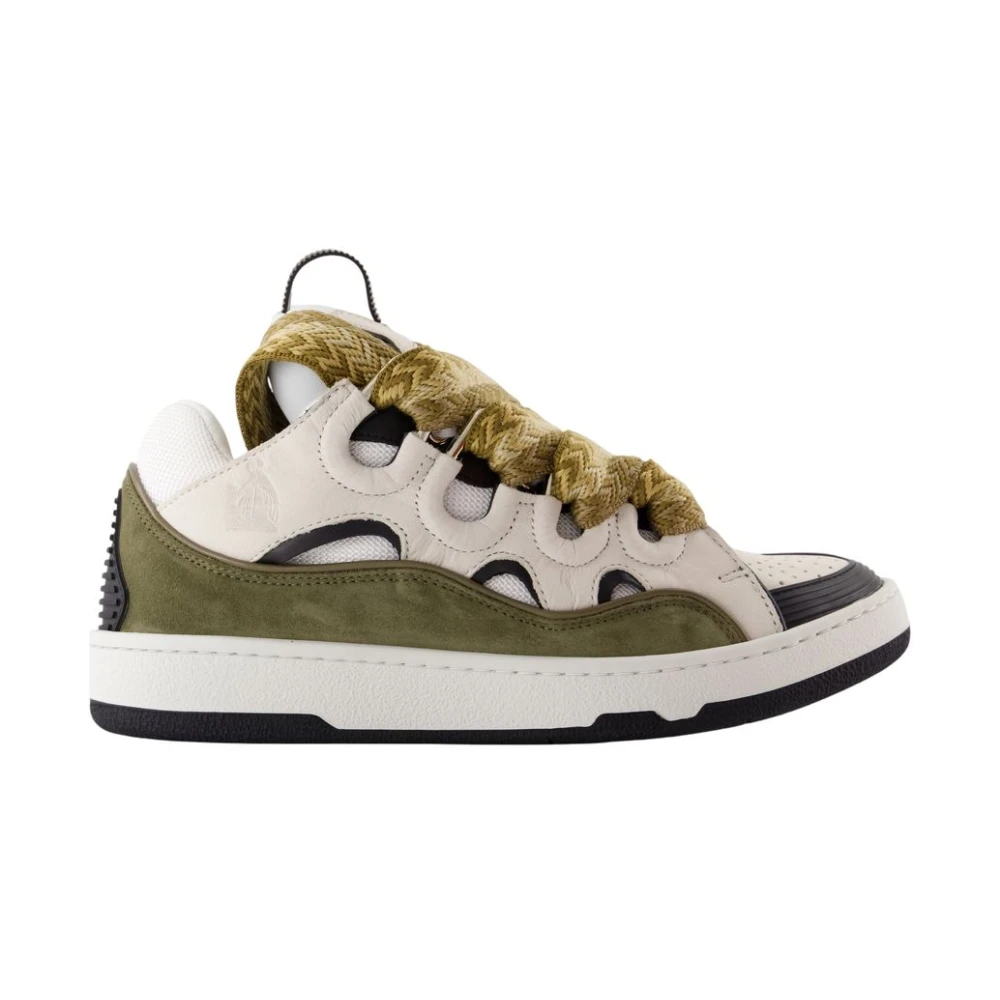 Lanvin Curb Sneakers Synthetische Schoenen Dames Schoenen Wit