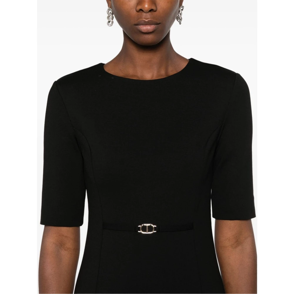 Twinset Zwart Jurk Set Black Dames