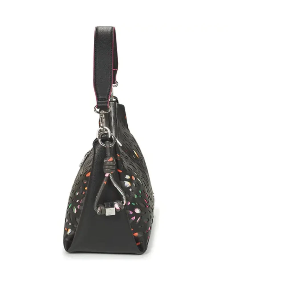 Desigual Minimalistische veelzijdige schoudertas met rits Multicolor Dames