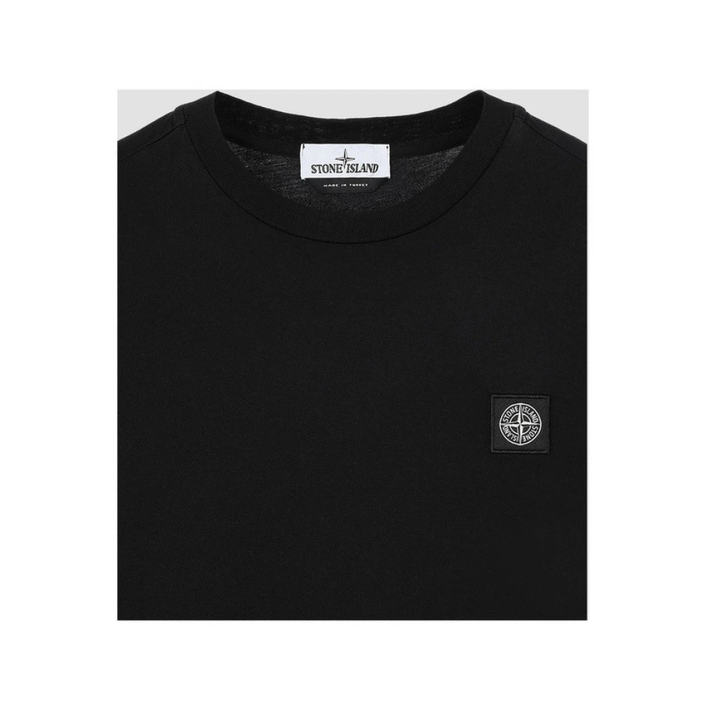 Stone Island T-shirt Black Heren