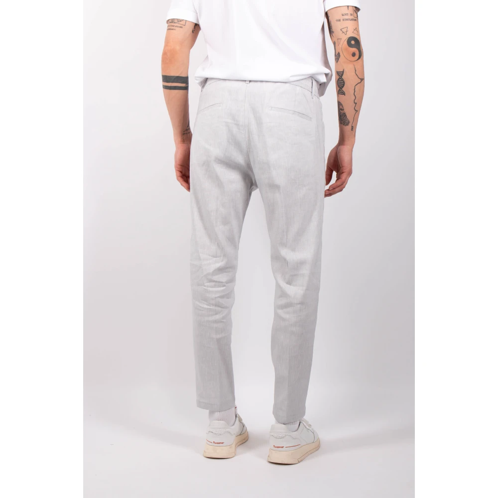drykorn Lichtgrijze Broek Gray Heren