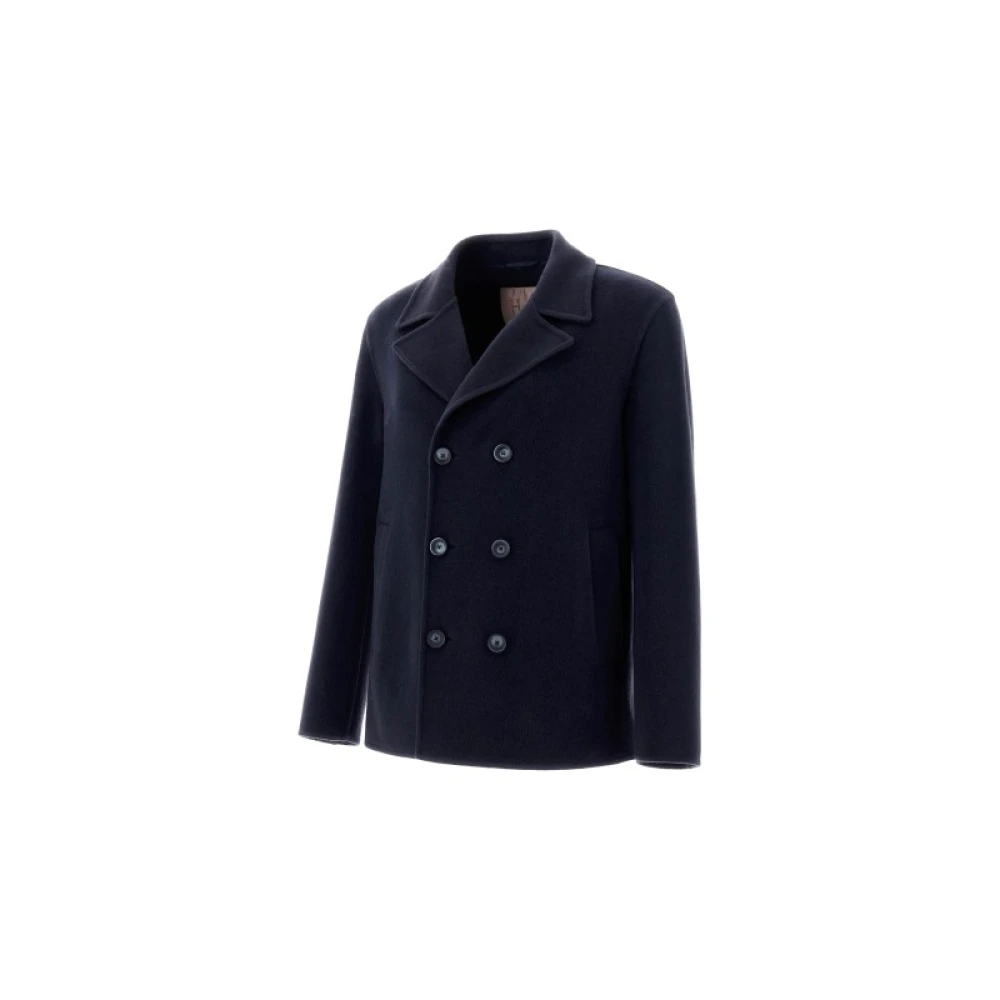 Herno Dubbele Wol Matrozenjas Blue Heren