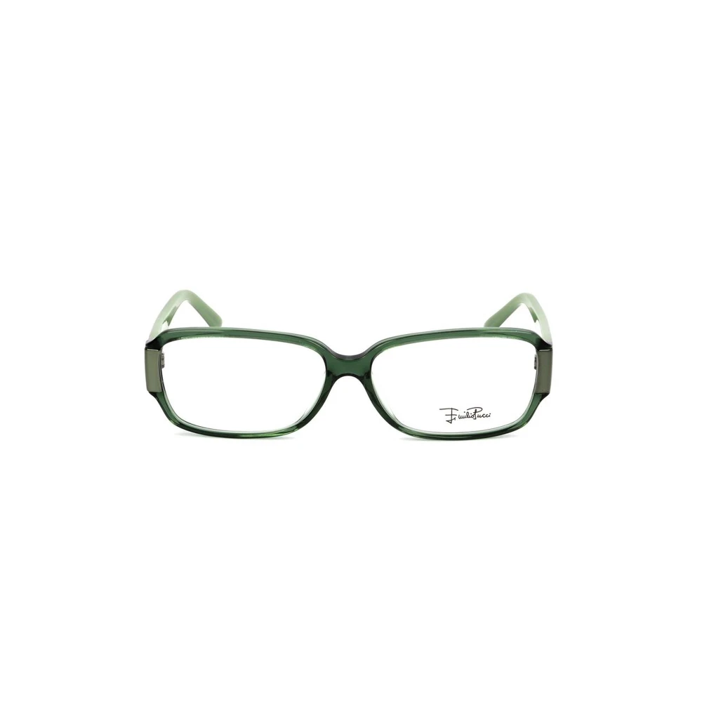 EMILIO PUCCI Olijf Plastic Frame Bril Green Dames