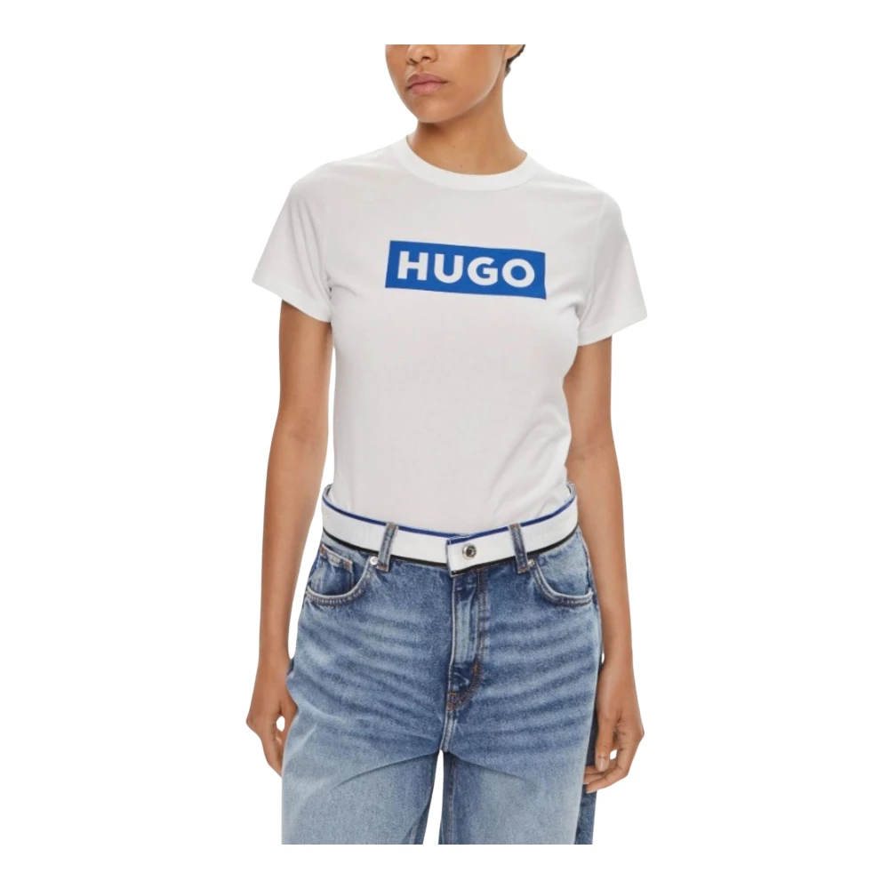 Hugo Boss Klassieke Dames Tee White Dames