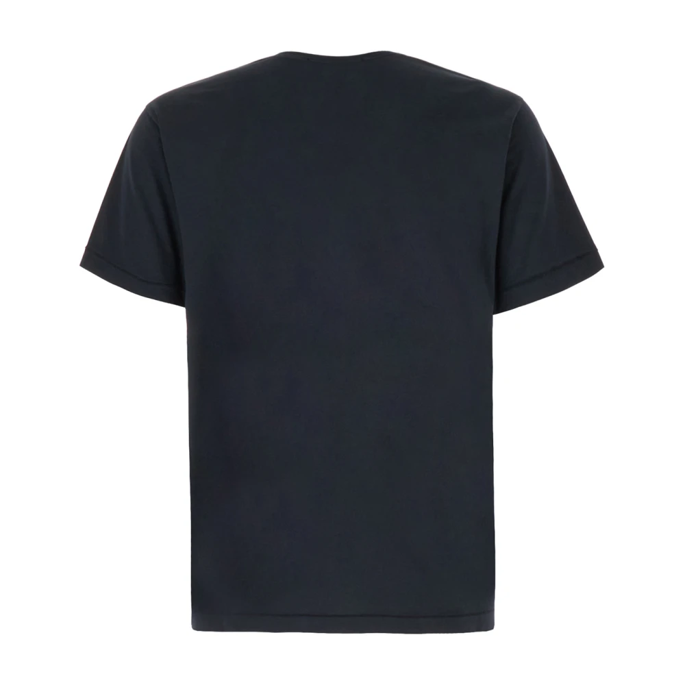Stone Island Casual katoenen T-shirt Blue Heren