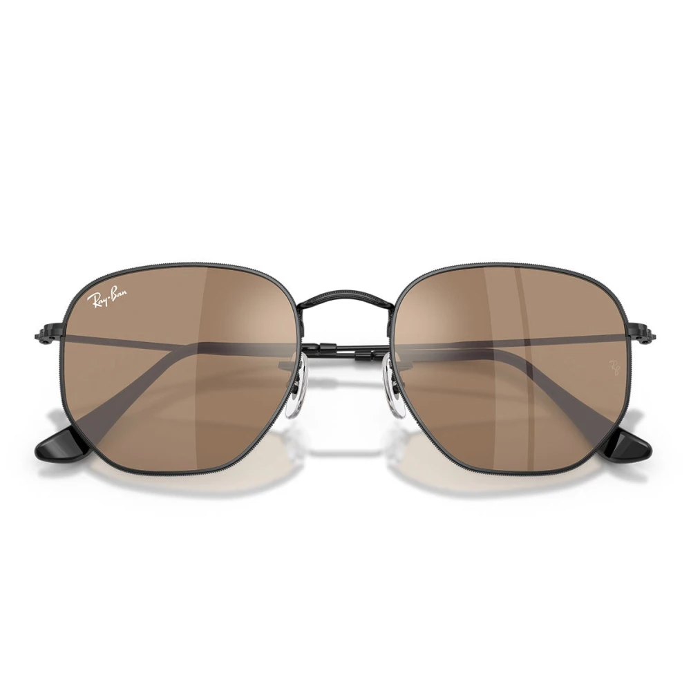 Ray-Ban , Sunglasses, Unisex, Black, 54 Mm, Rb3548n Hexagonal Sunglasses