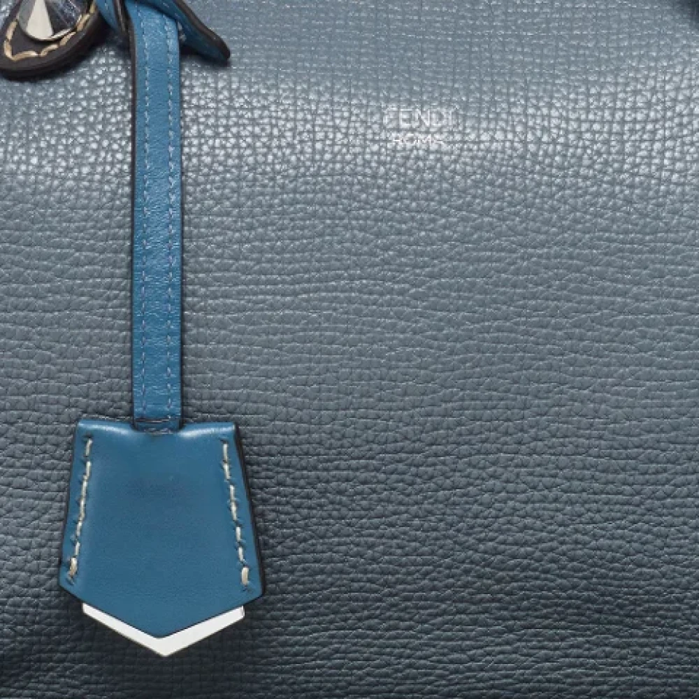 Fendi Vintage Pre-owned Leather fendi-bags Blue Dames