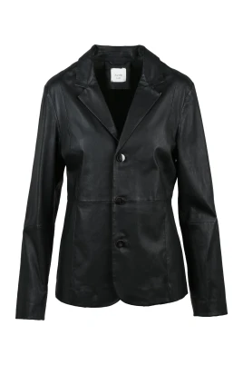 Blazer i skinn