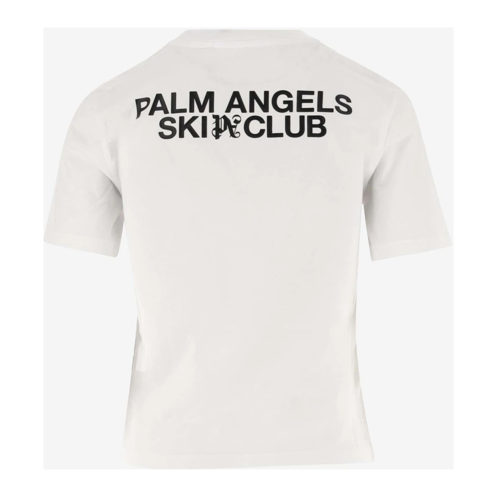 Palm Angels Jersey Stijl Pwaa044R24Jer002 White Dames
