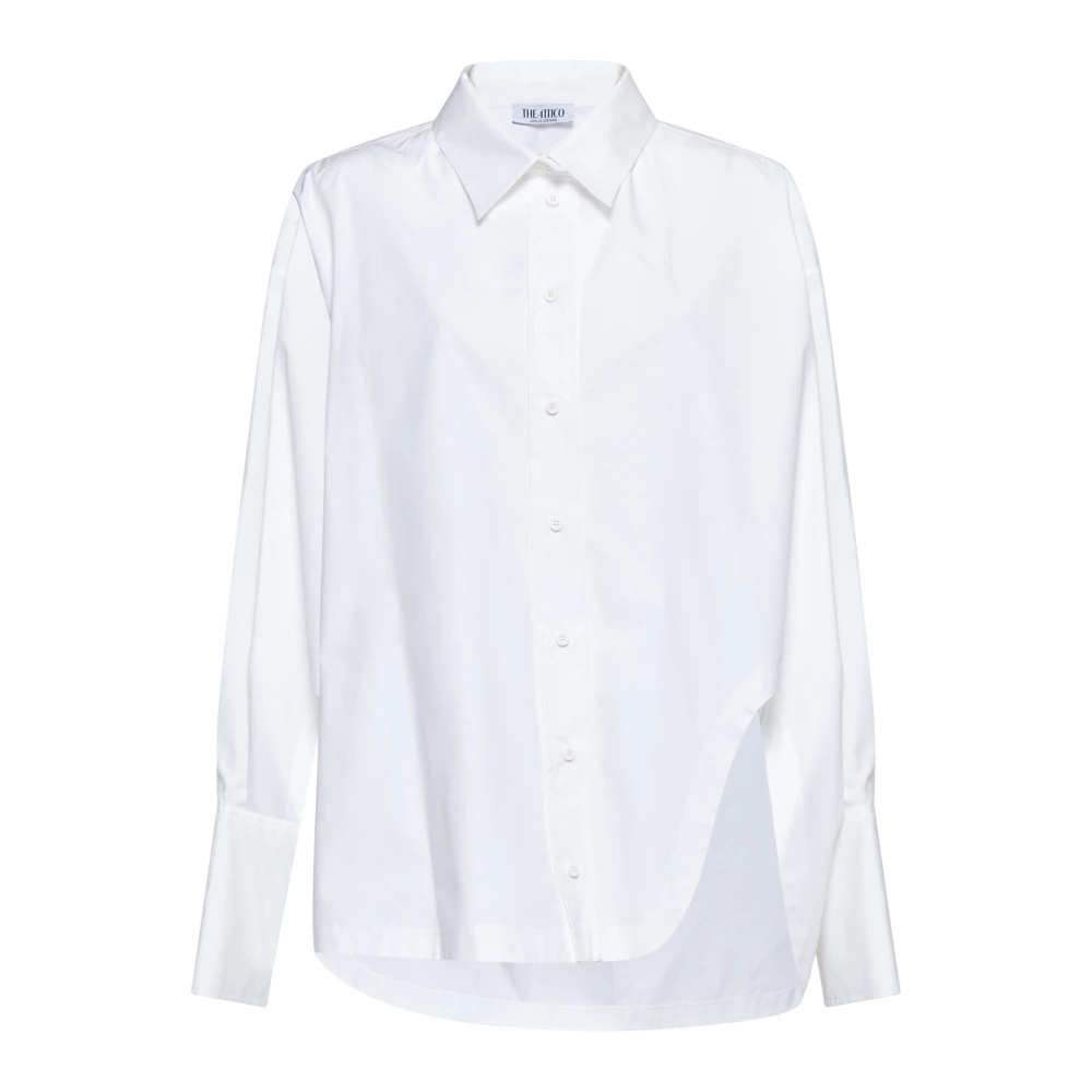 The Attico Witte Blouses voor Vrouwen White Dames