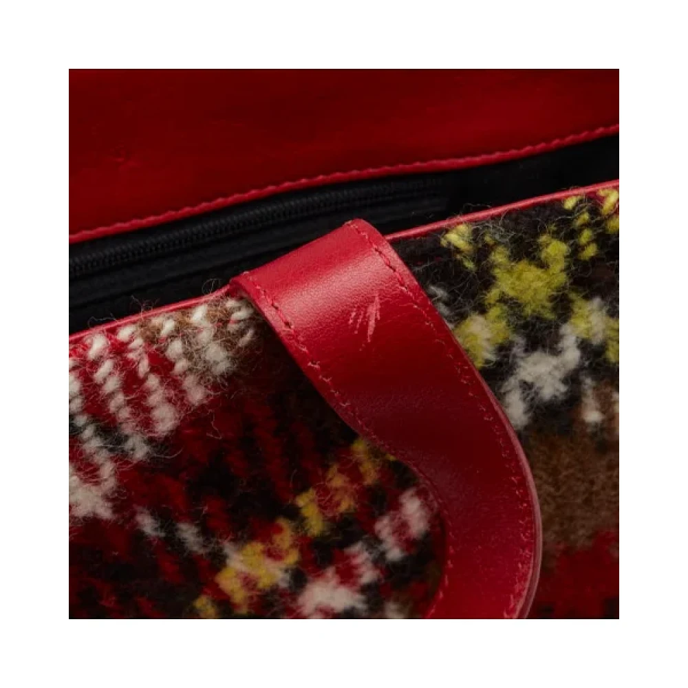 Burberry Vintage Pre-owned Wool handbags Multicolor Dames