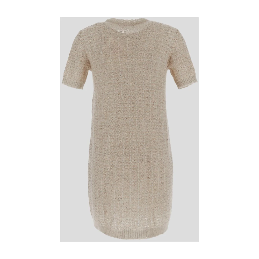 Valentino Knitted Dresses Beige Dames