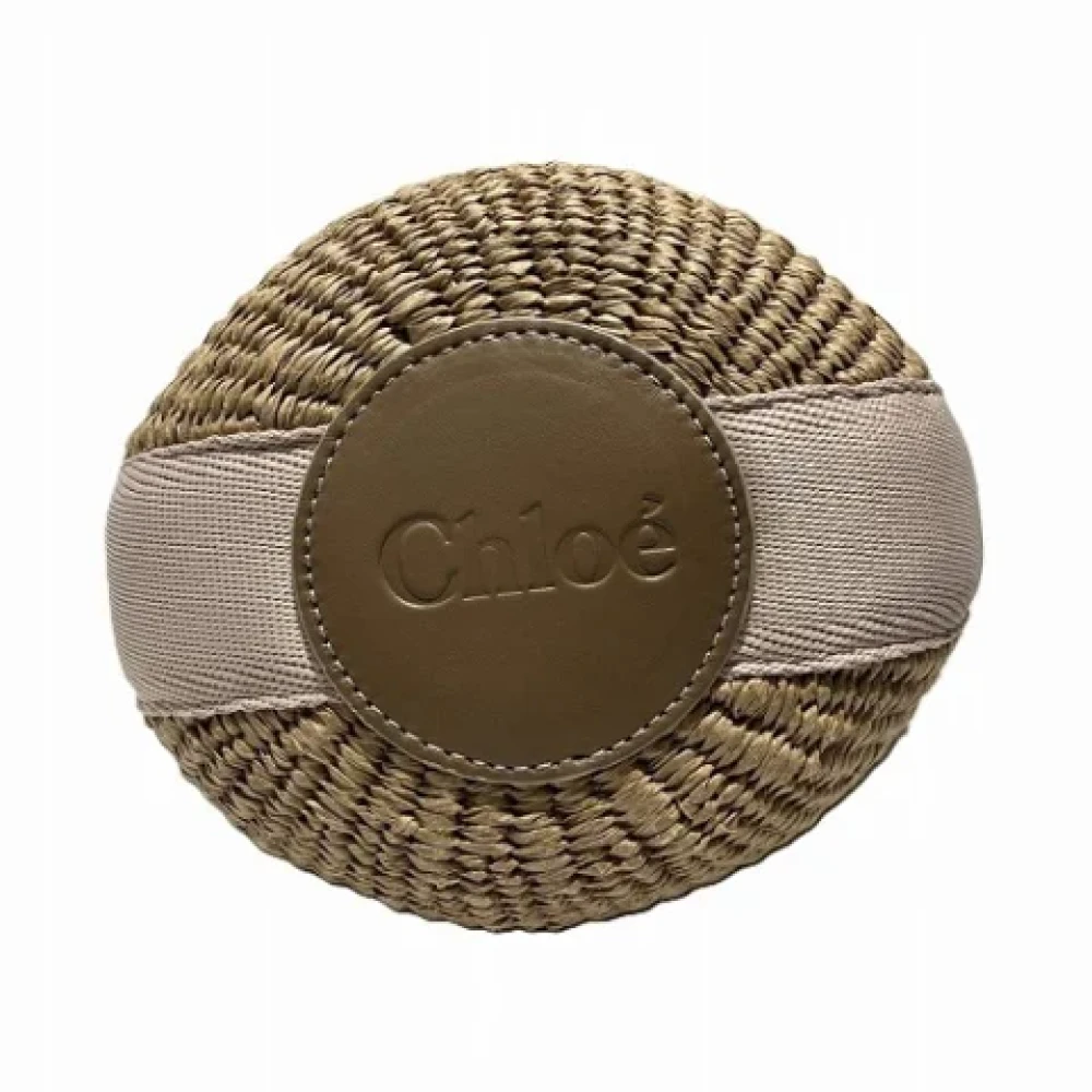 Chloé Pre-owned Leather handbags Beige Dames