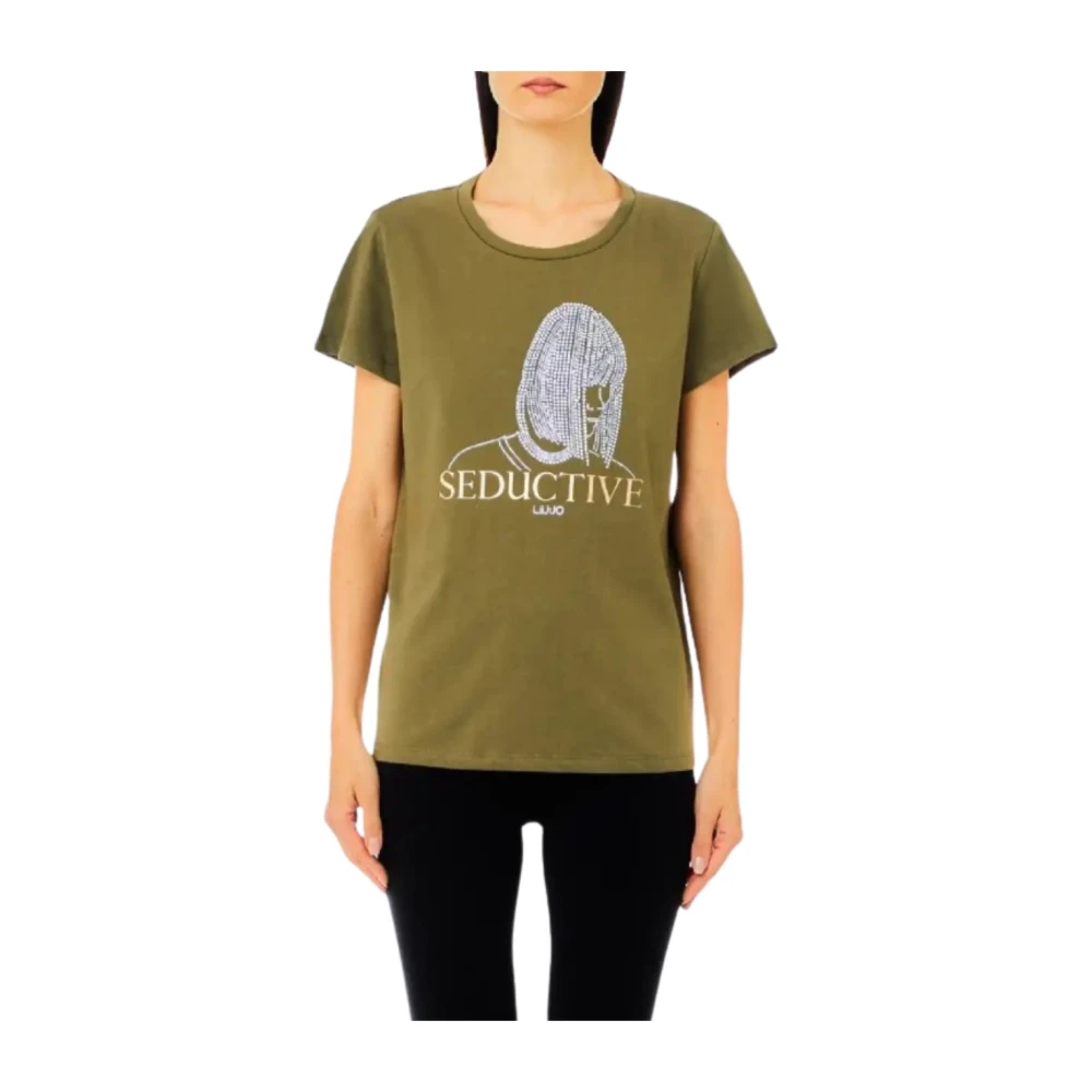 Liu Jo - Tops > T-Shirts - Green - Liu Jo - Modalova