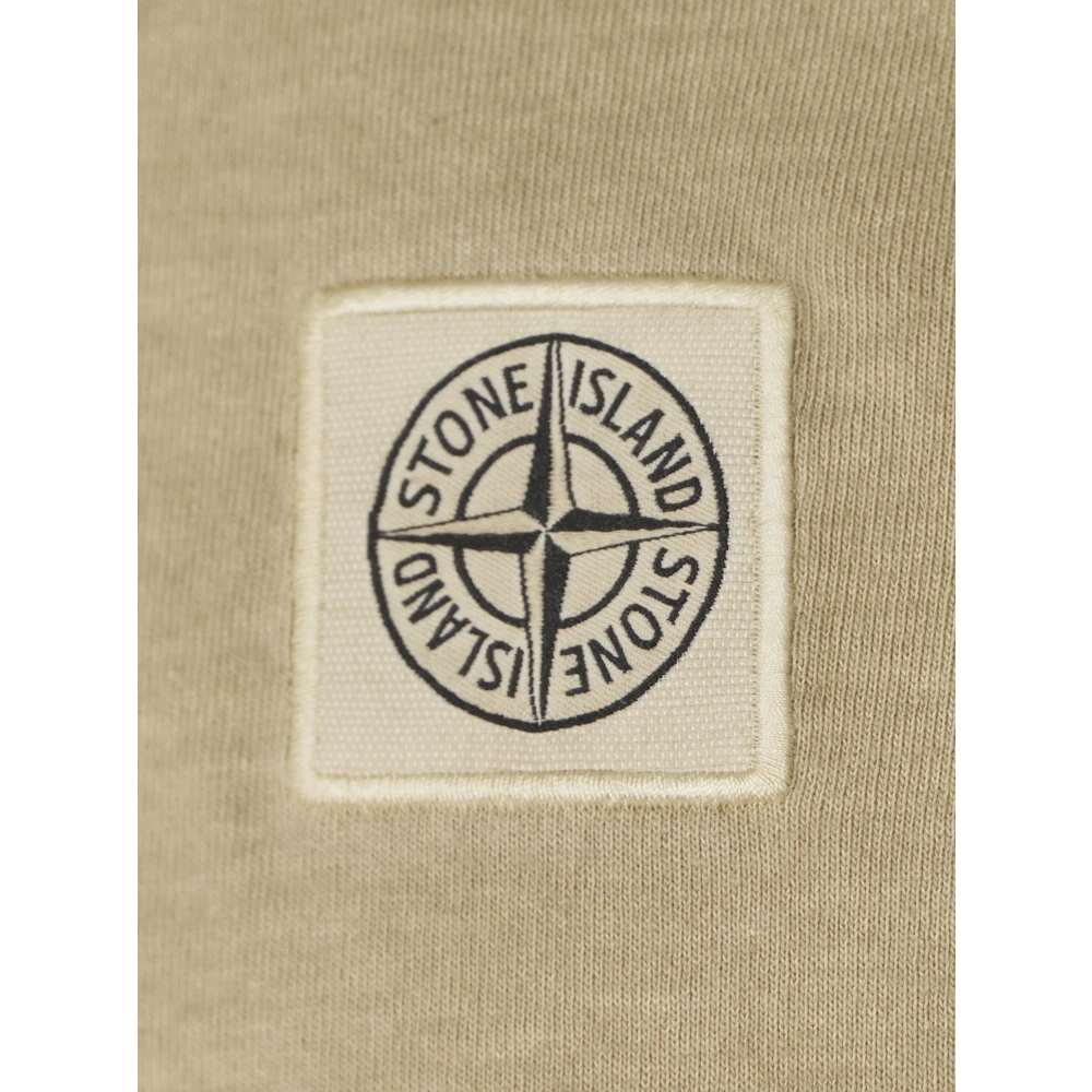 Stone Island Stijlvolle T-shirts en Polos Beige Heren