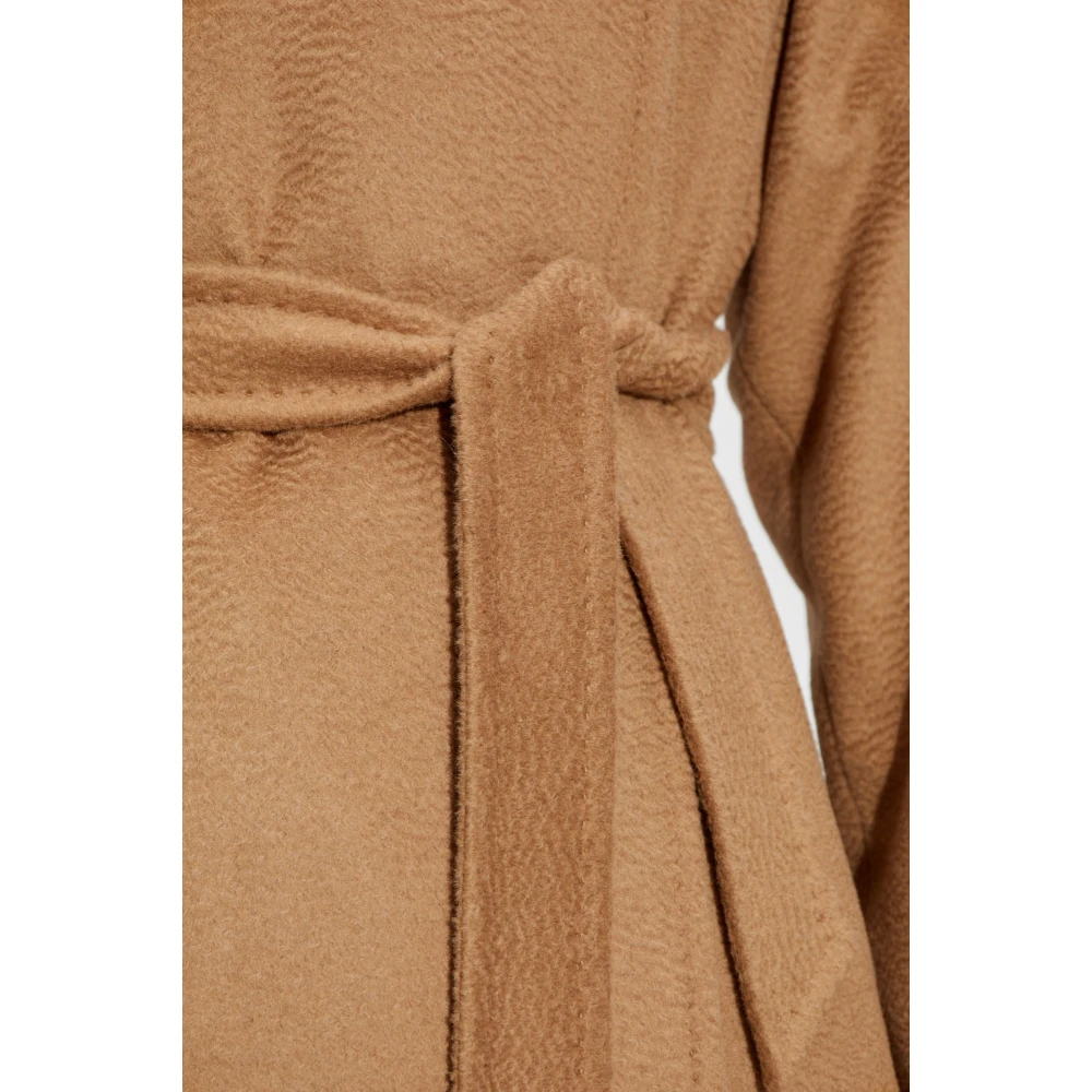 Max Mara Wollen jas Beige Dames