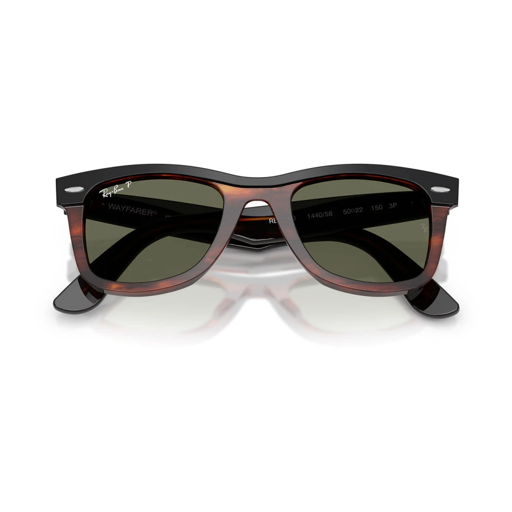 Ray-Ban Unisex Brown Sunglasses, 50 Mm, Wayfarer Street Neat