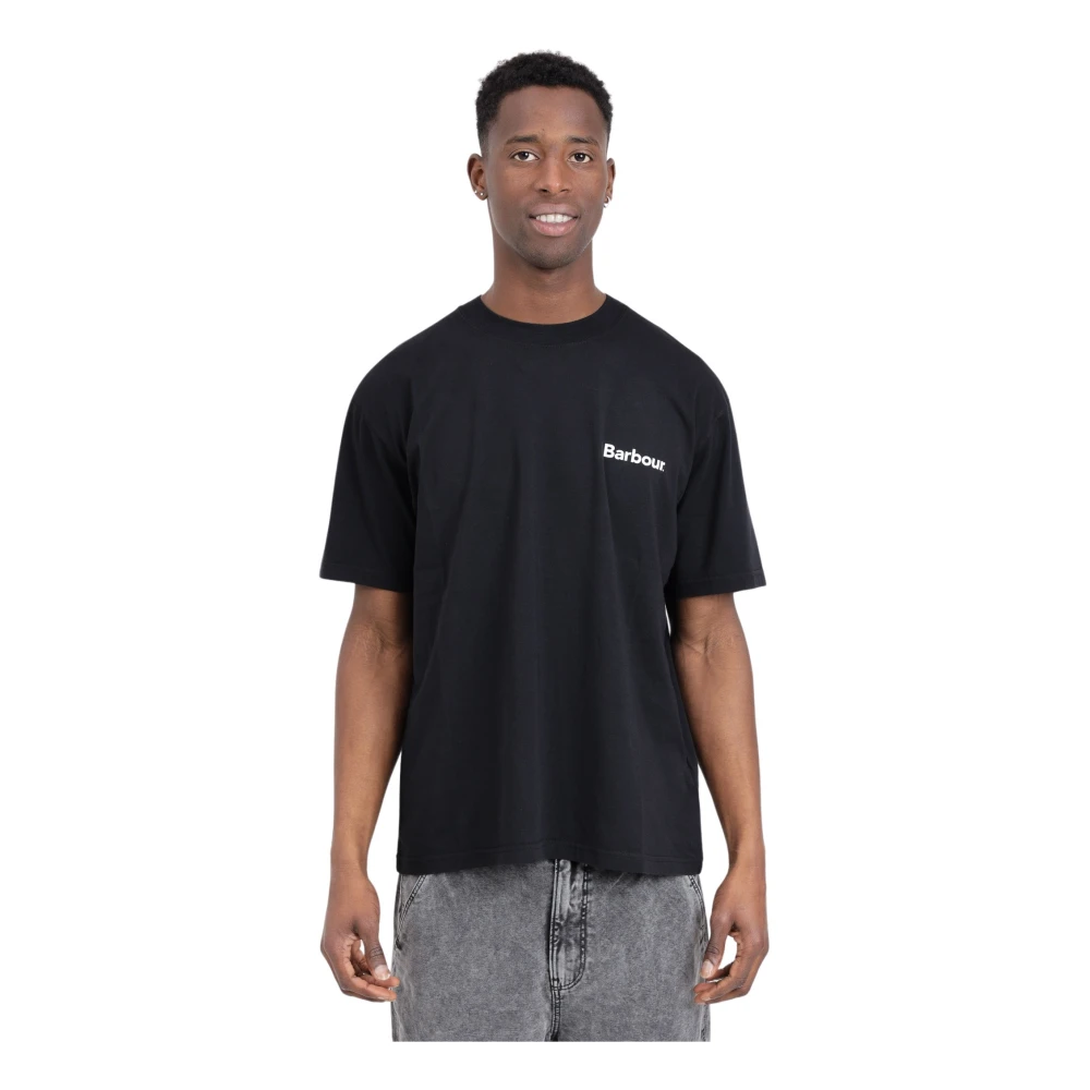 Barbour - Tops > T-Shirts - Black - Barbour - Modalova