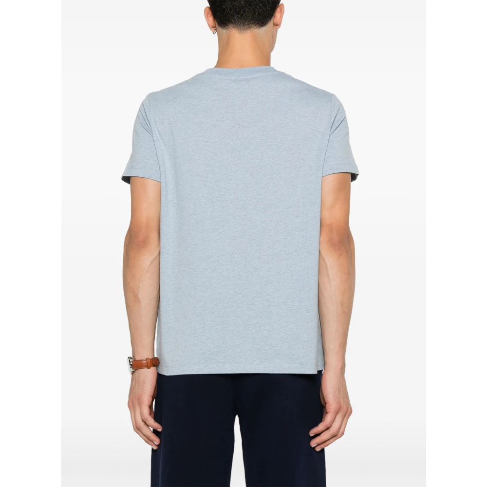 A.p.c. Blauw T-shirt en Polo Overdye Stijl Blue Heren