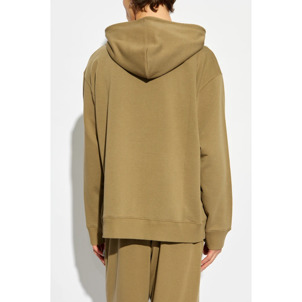 MM6 Maison Margiela Sweatshirt met logo Beige Heren