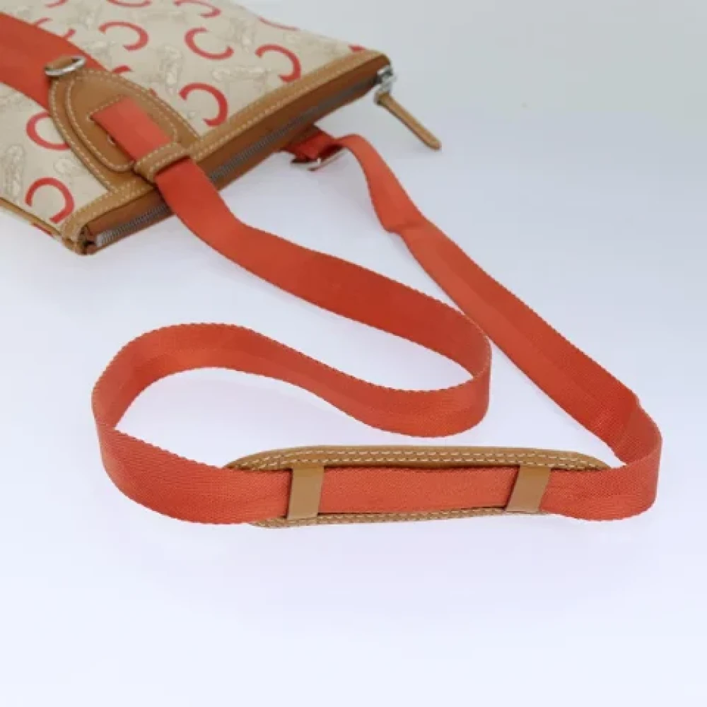 Celine Vintage Pre-owned Canvas celine-bags Orange Dames
