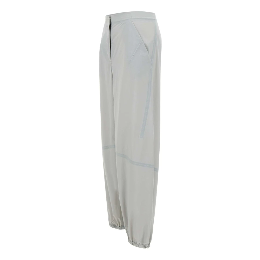 Herno Functionele Garderobe Grijze Broek Gray Dames