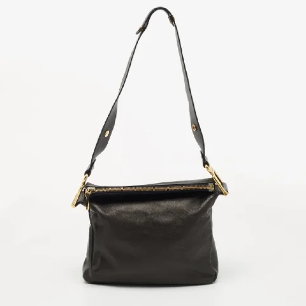 Chloé Pre-owned Leather shoulder-bags Black Dames