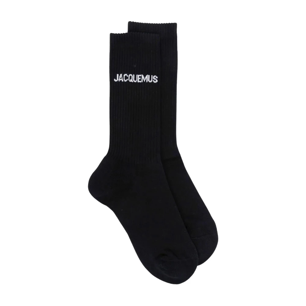Jacquemus Katoenen sok in stijlvol ontwerp Black Unisex