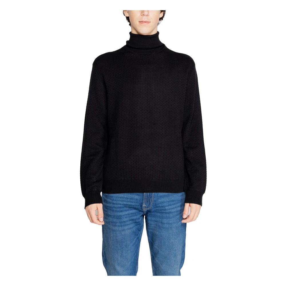 Armani Exchange Hombre Jersey Colección Otoño/Invierno,Jerseis Elegantes Para Todas Las Ocasiones