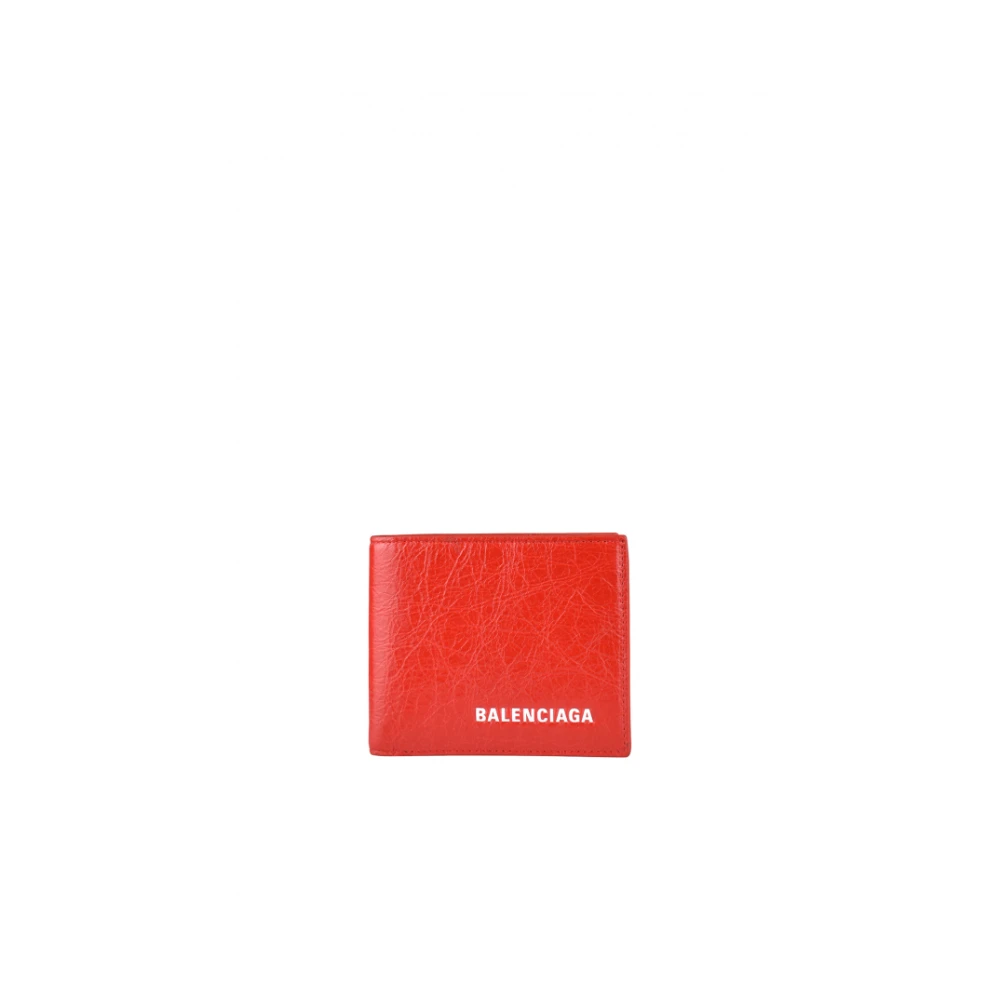 Balenciaga Wallets Cardholders Red Heren