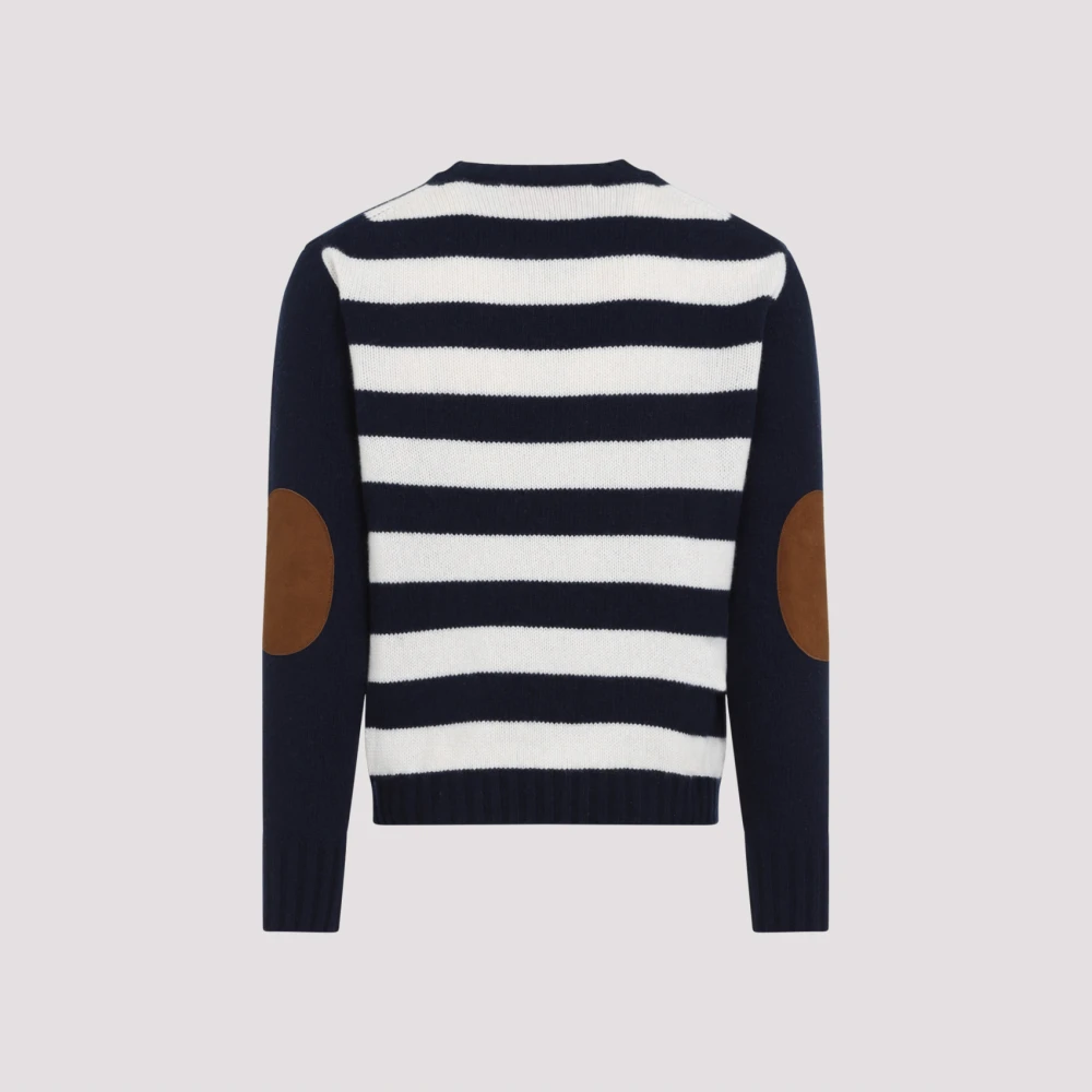 Valentino Indigo Butter Sweater Multicolor Heren