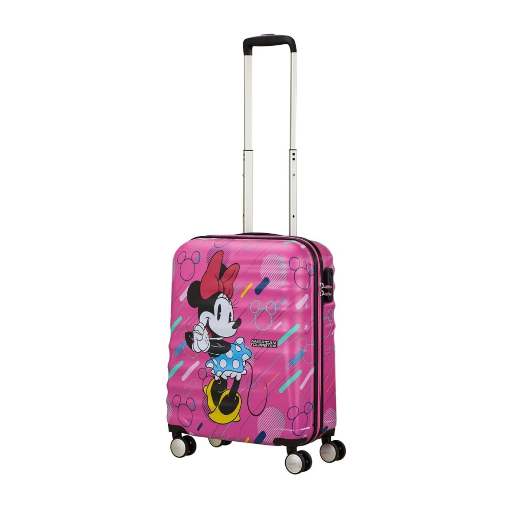 American Tourister Disney Wavebreaker Koffers en Trolleys Pink Heren