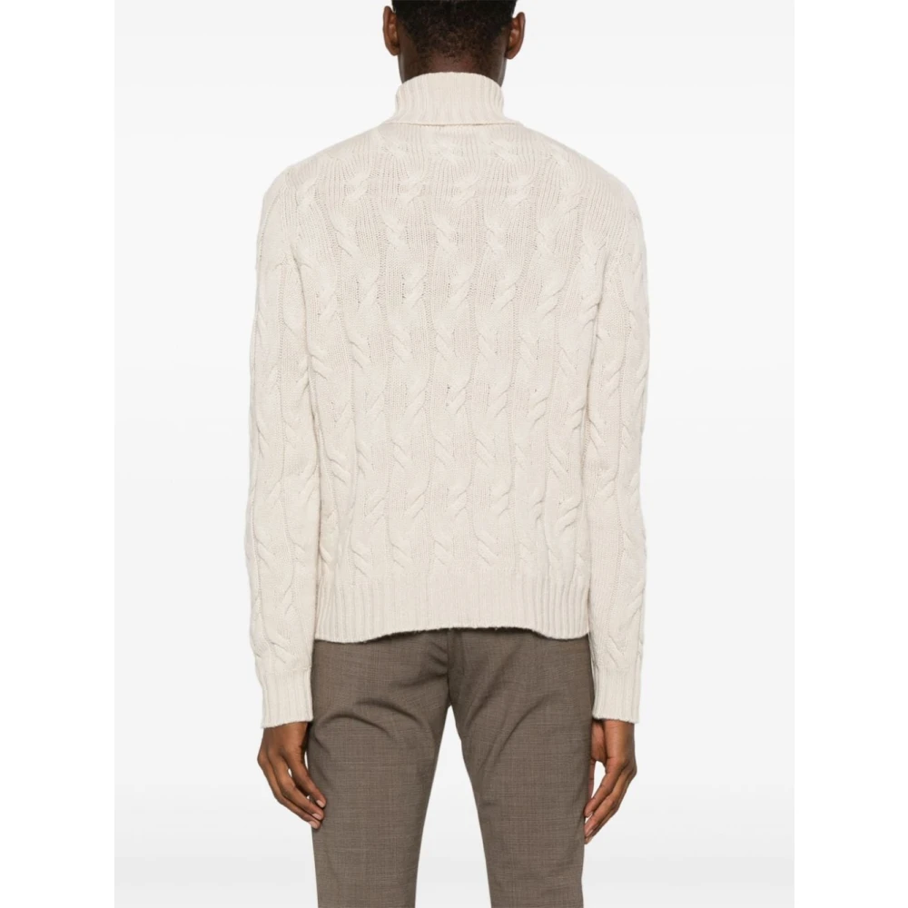 Drumohr Witte Sweatshirt Aw24 Beige Heren
