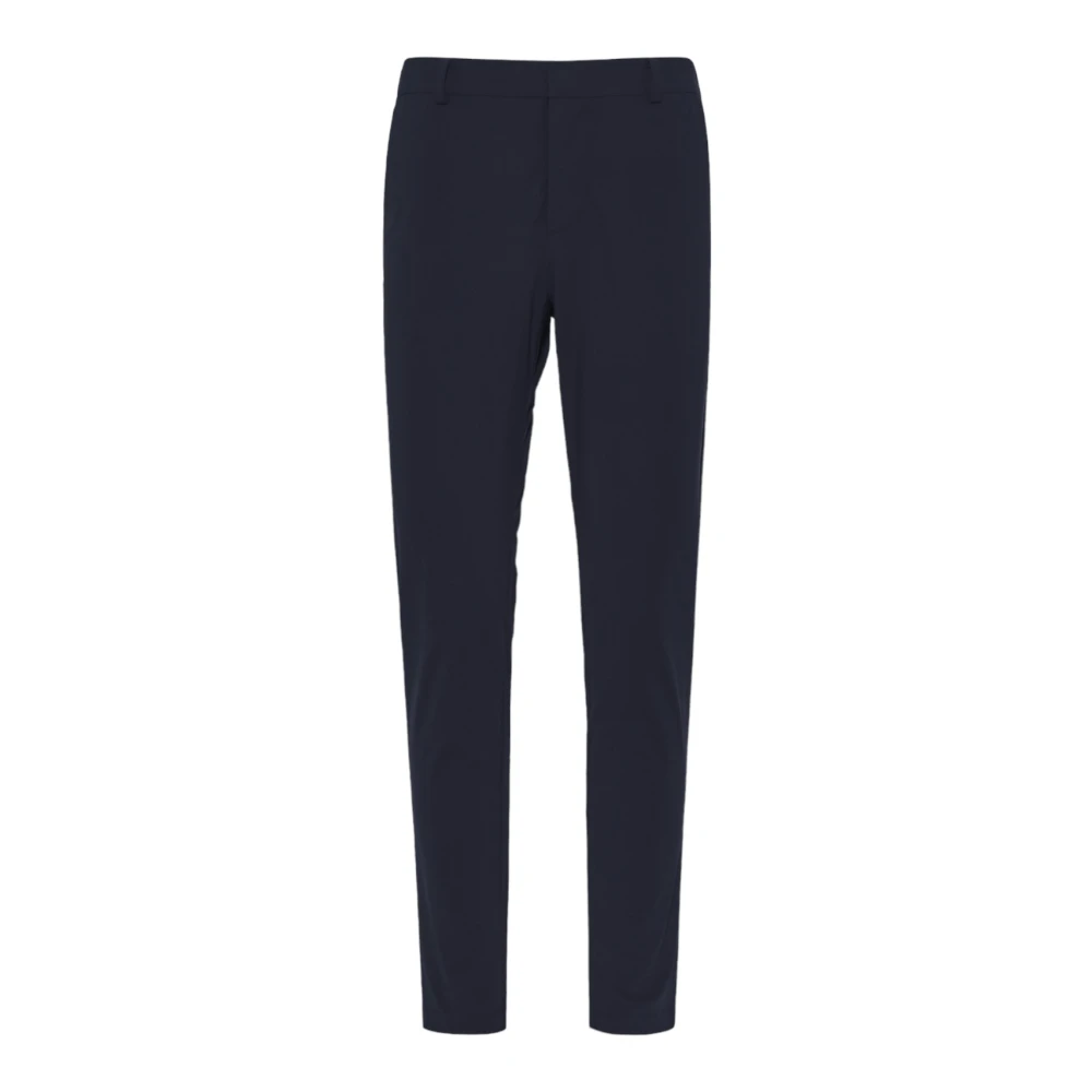 Duno Slim-fit Trousers Blue Heren