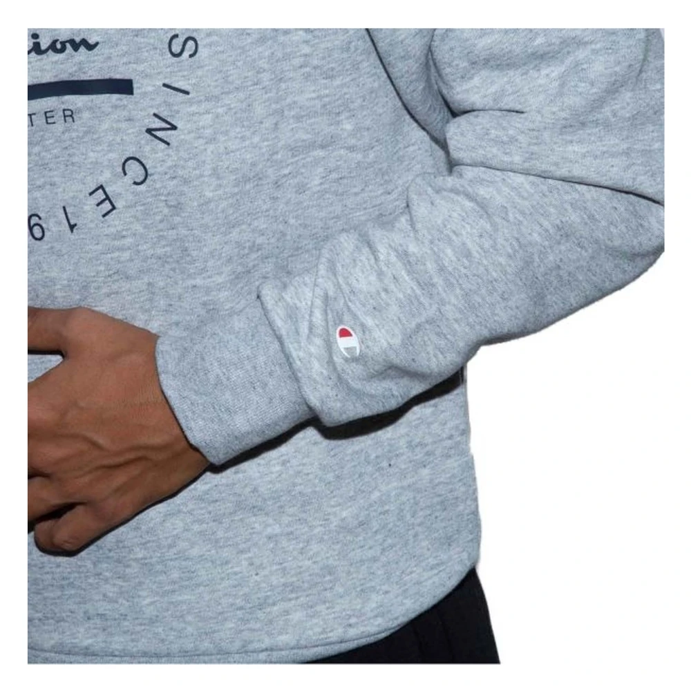 Champion Hoodie Gray Heren
