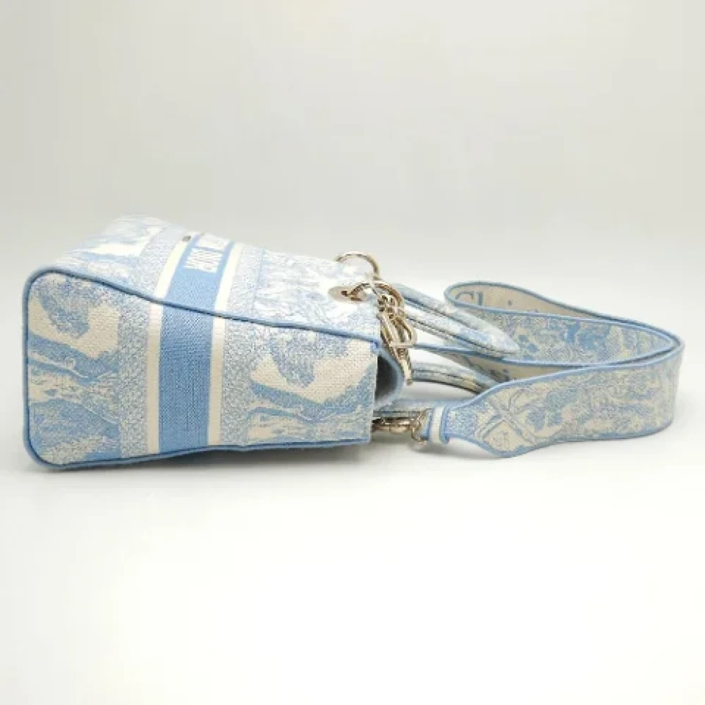Dior Vintage Pre-owned Canvas dior-bags Blue Dames