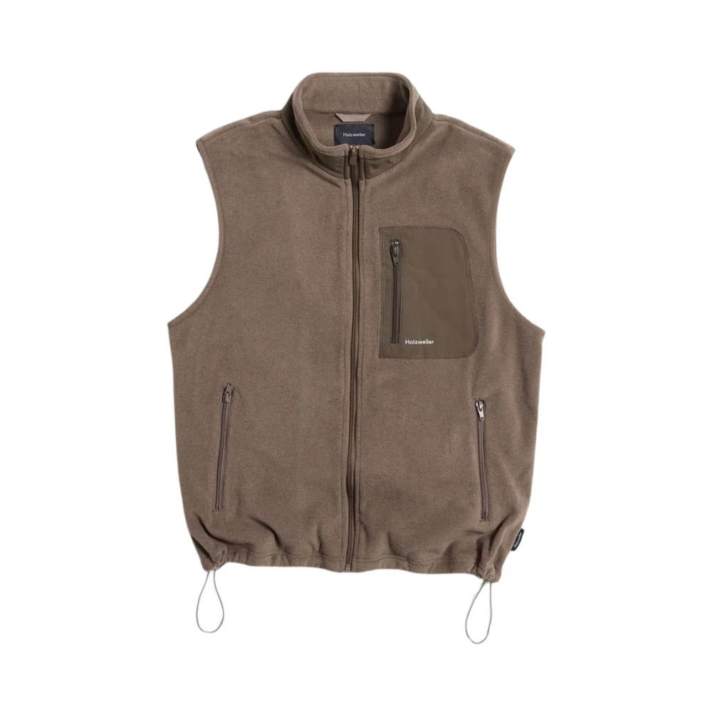 Taupe Dovre Fleece Vest